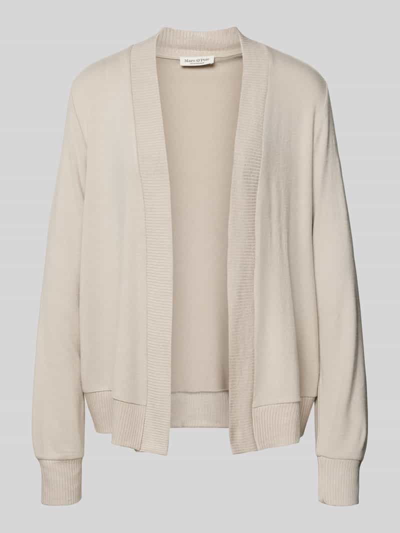 Marc O'Polo Regular fit gebreid jack van modalmix