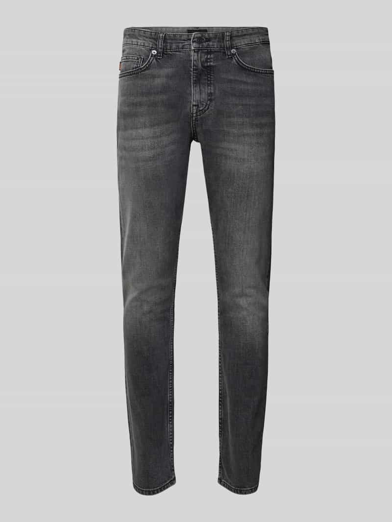 Boss Orange Slim fit jeans van katoenmix model 'DELAWARE'