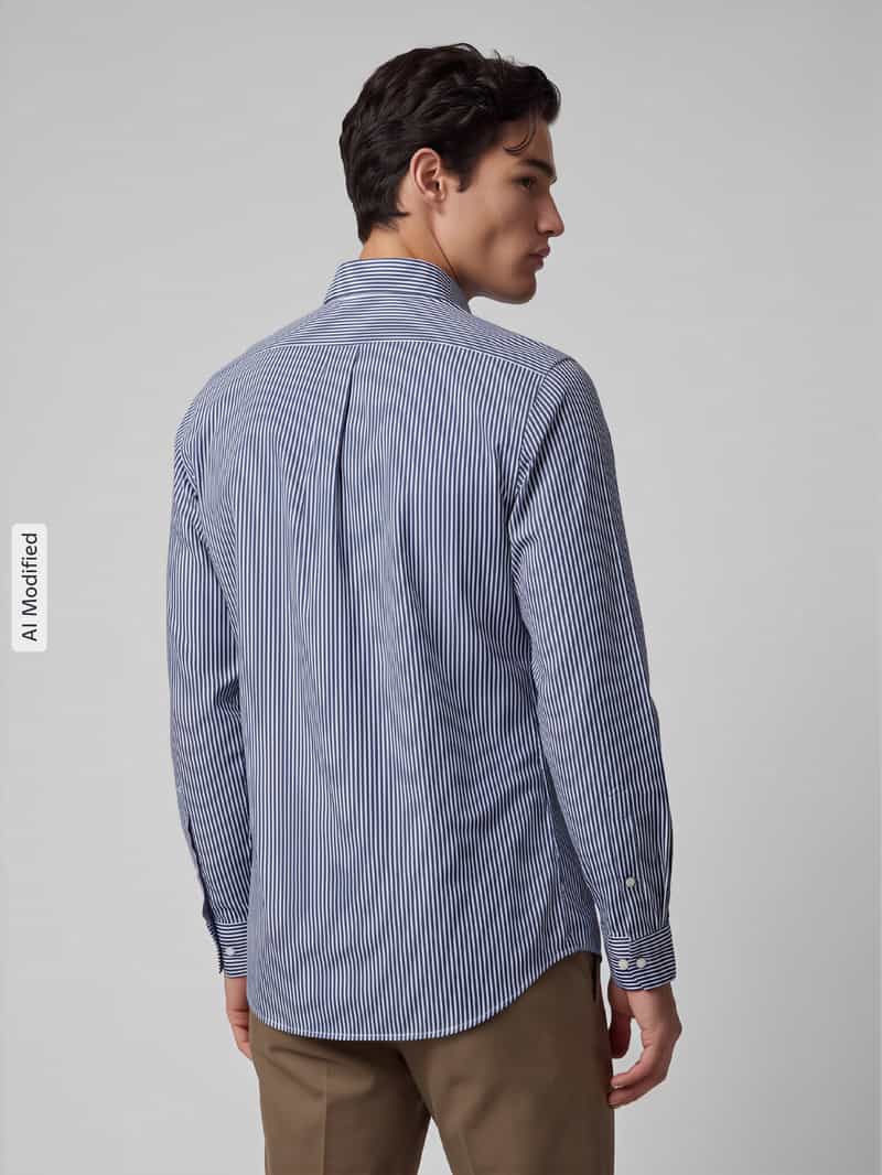 Polo Ralph Lauren Custom fit vrijetijdsoverhemd van puur katoen