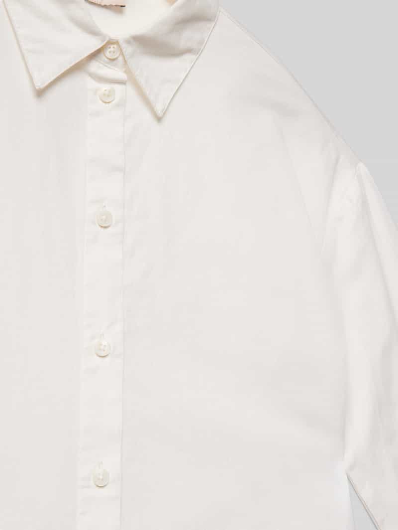 Only Regular fit overhemdblouse van puur katoen