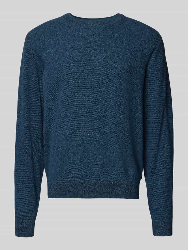 Tom Tailor Regular fit gebreide pullover van zuiver katoen