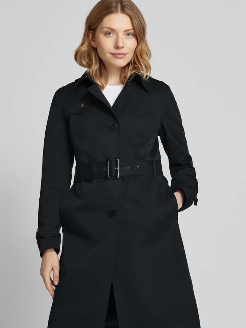 Jake*s Casual Trenchcoat met tailleriem