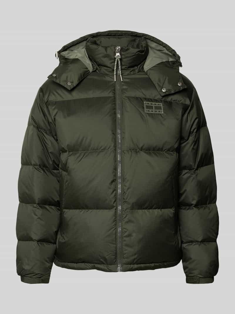 Tommy Jeans Regular fit gewatteerd jack met vulling van dons en veren model 'ALASKA'