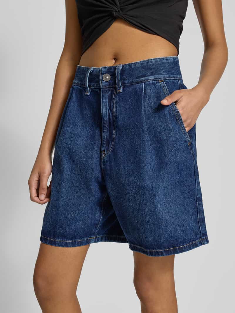 G-Star Raw Relaxed fit korte jeans met bandplooien model 'Barrel Utility'