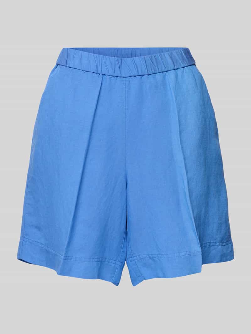 Gant Relaxed fit korte linnen broek met steekzakken