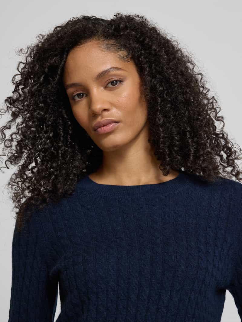 Christian Berg Woman Gebreide pullover van puur kasjmier