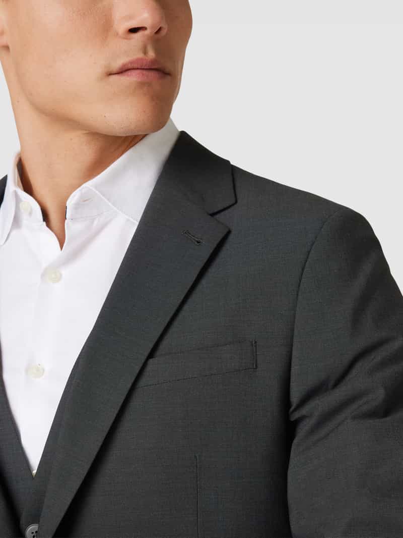 MCNEAL Slim fit 2-knoops colbert met klepzakken