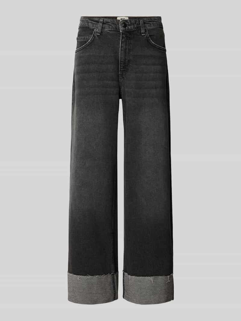 MAC Wide fit jeans met vaste pijpboorden model 'Nevada'