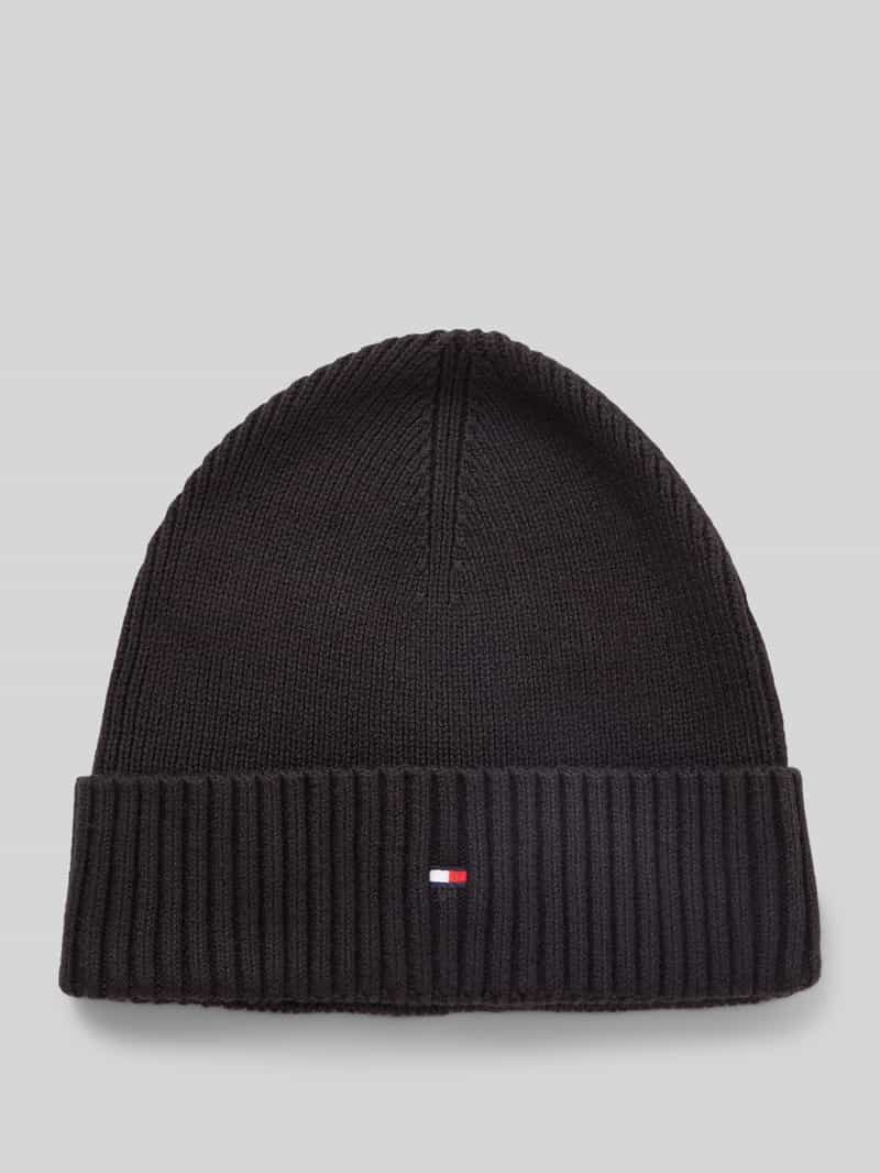 Tommy Hilfiger Gebreide muts TH FLAG PIMA COTTON BEANIE