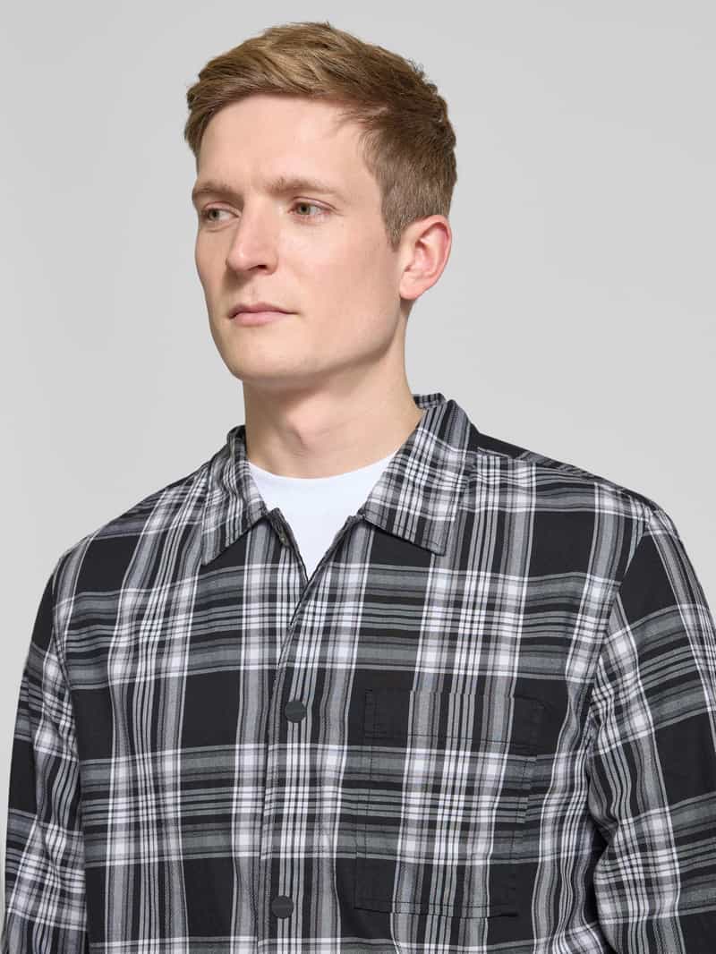 CK Calvin Klein Regular fit overhemdjack met borstzak