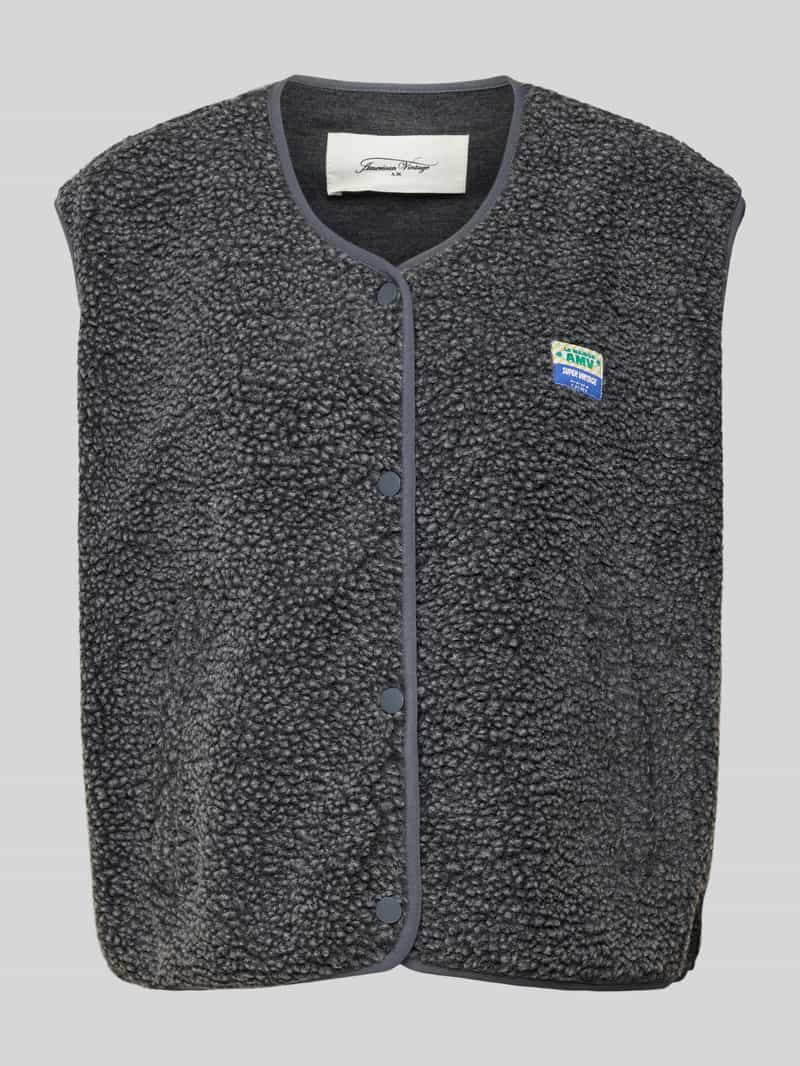 Gilet met labelpatch, model 'HOKTOWN'