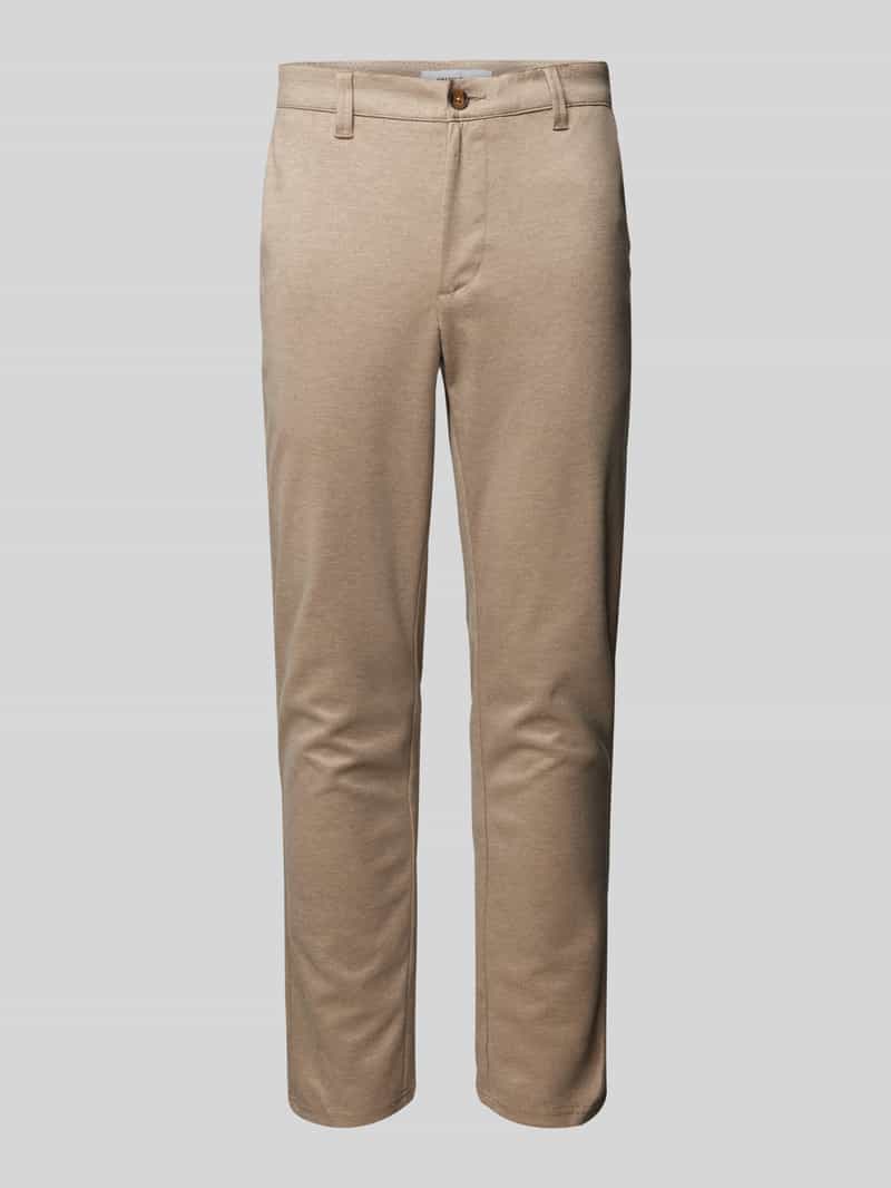 Only & Sons Chino met Franse steekzakken model 'MARK'