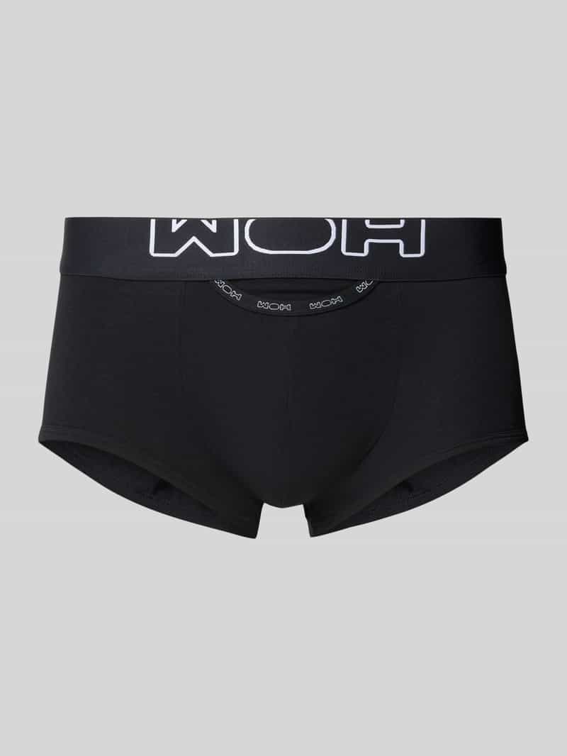 Boxershort met elastische band met label