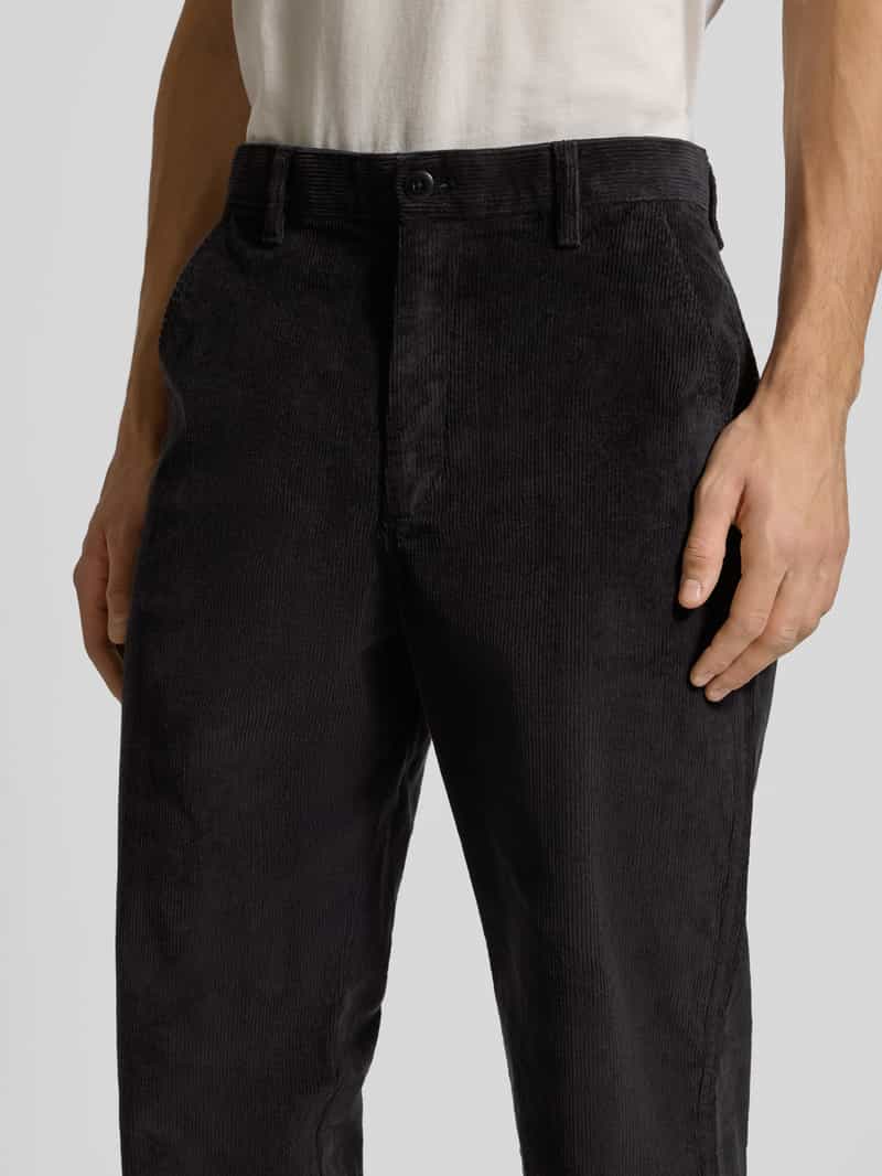 Calvin Klein Jeans Straight fit corduroy broek met steekzakken