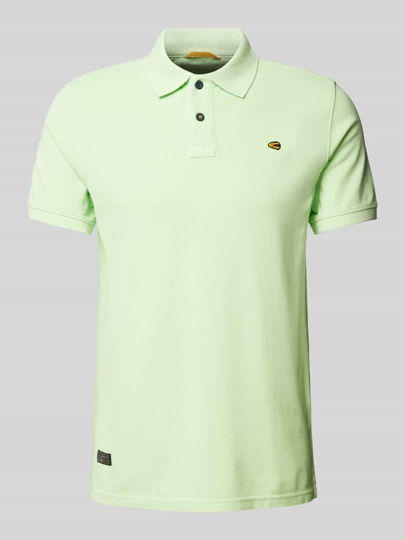 camel active Poloshirt met labelstitching