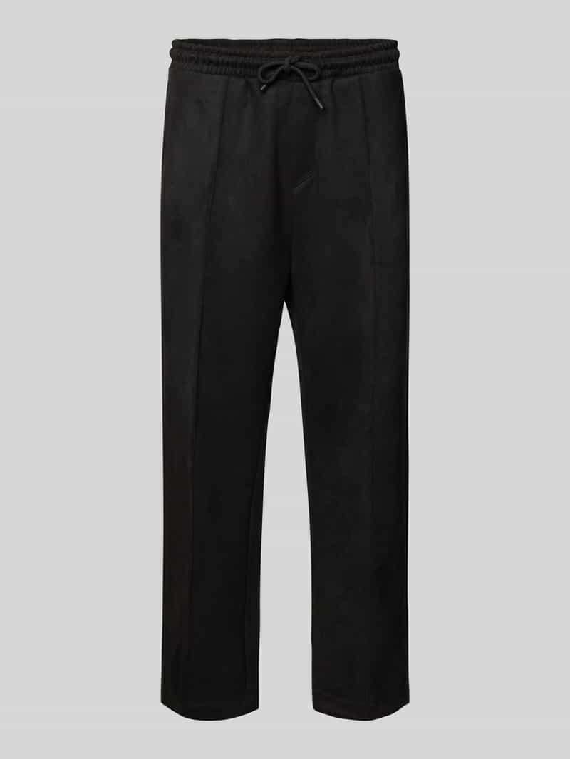BOSS Green Loose fit sweatpants met tunnelkoord model 'Hurley'