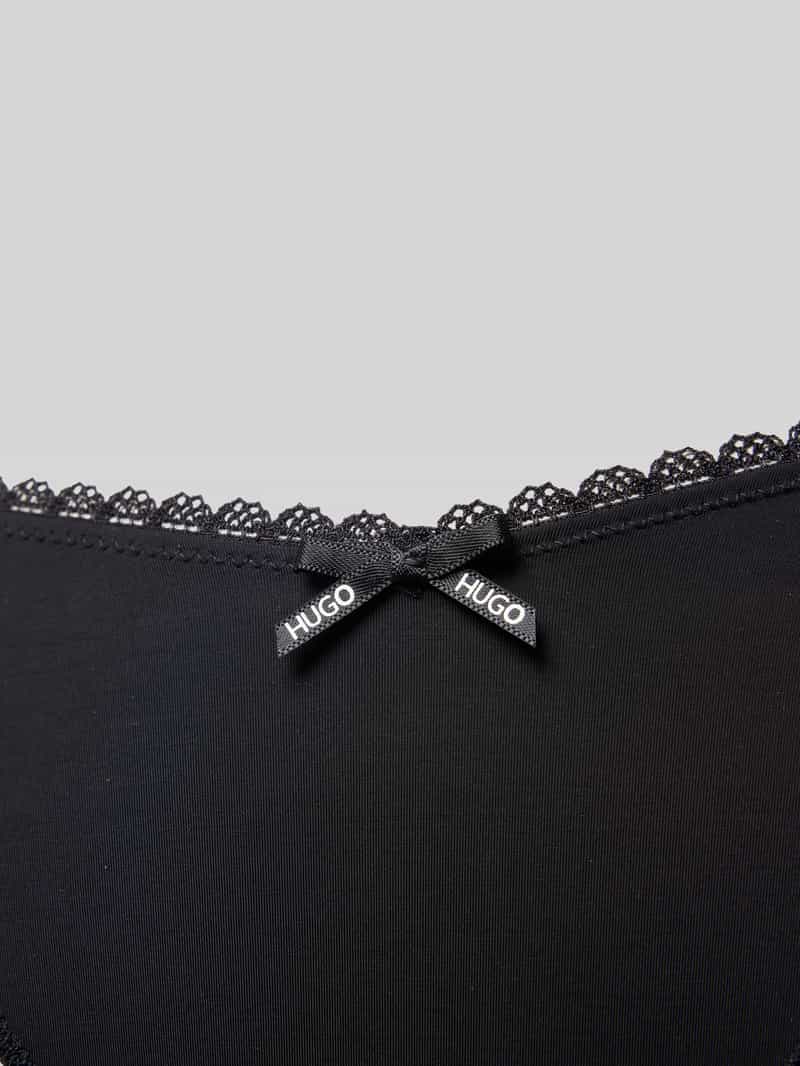 HUGO String met strikdetail model 'THONG UNIQUE'