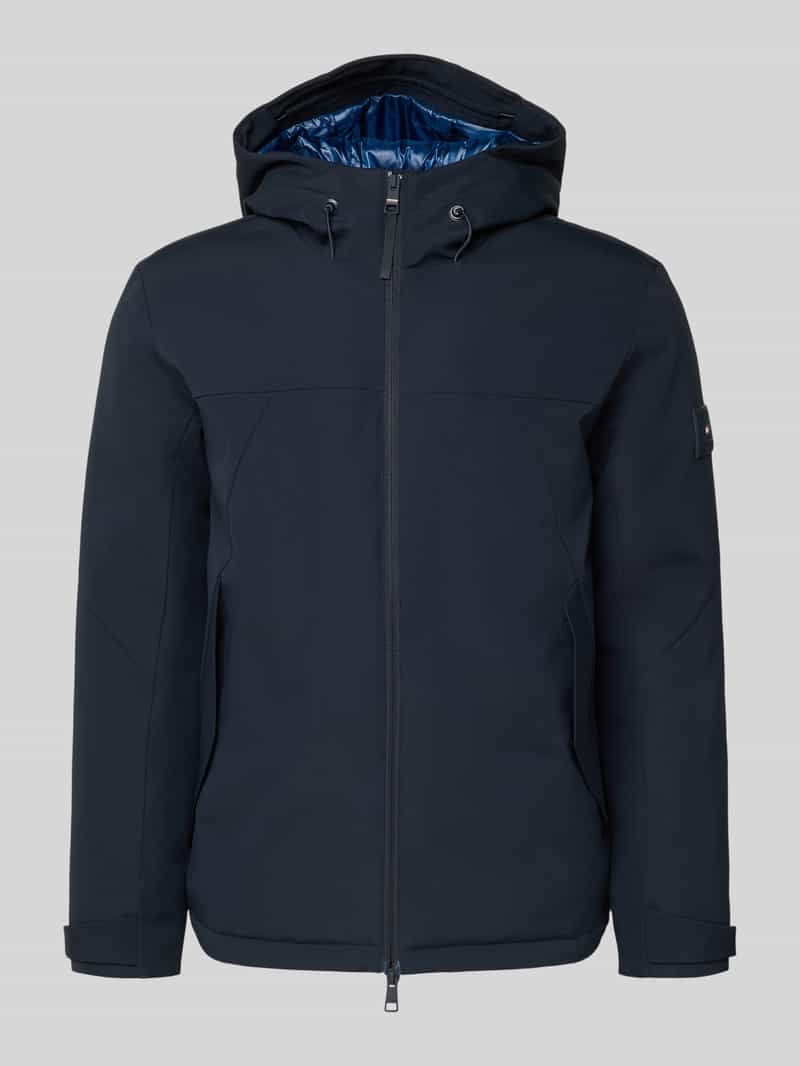 Tommy Hilfiger Regular fit functioneel jack met capuchon