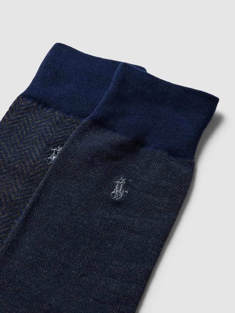 Polo Ralph Lauren Underwear Sokken met grafisch motief in een set van 2 paar
