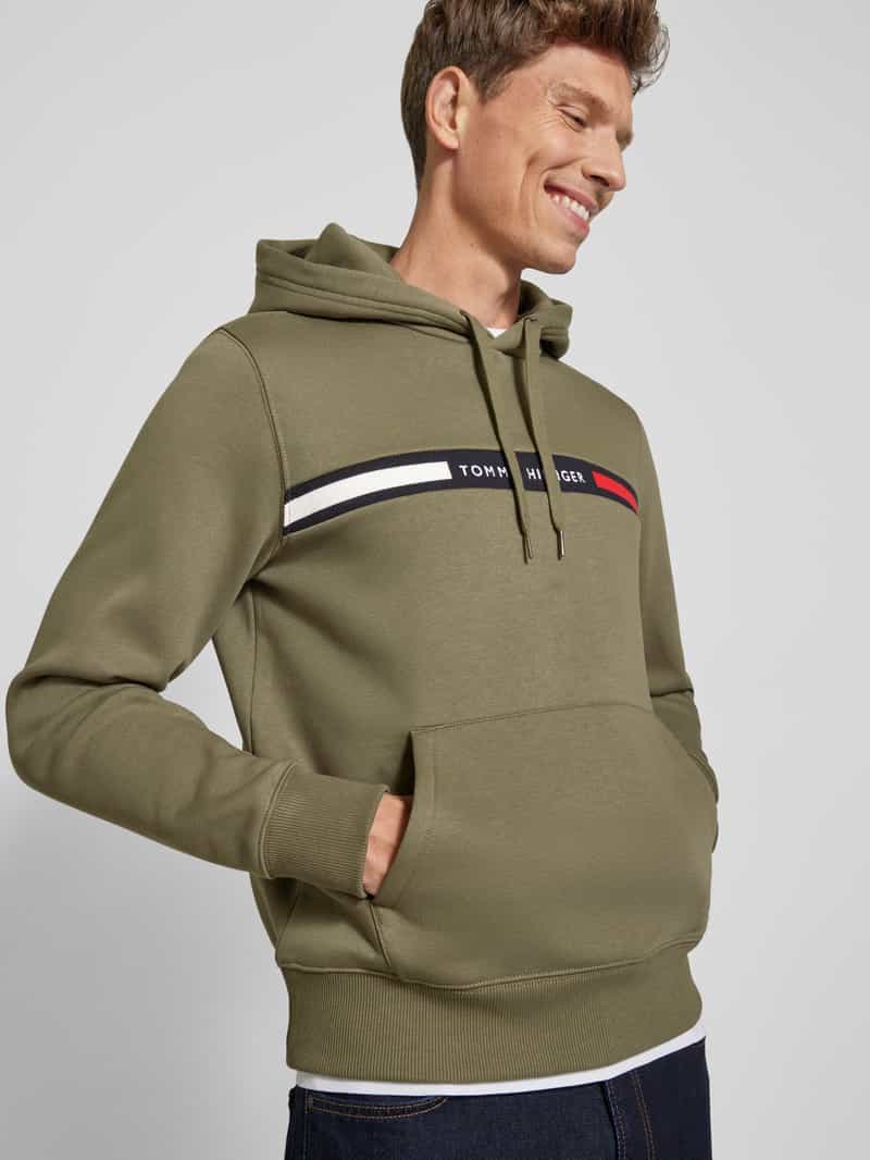 Tommy Hilfiger Hoodie met labelstitching