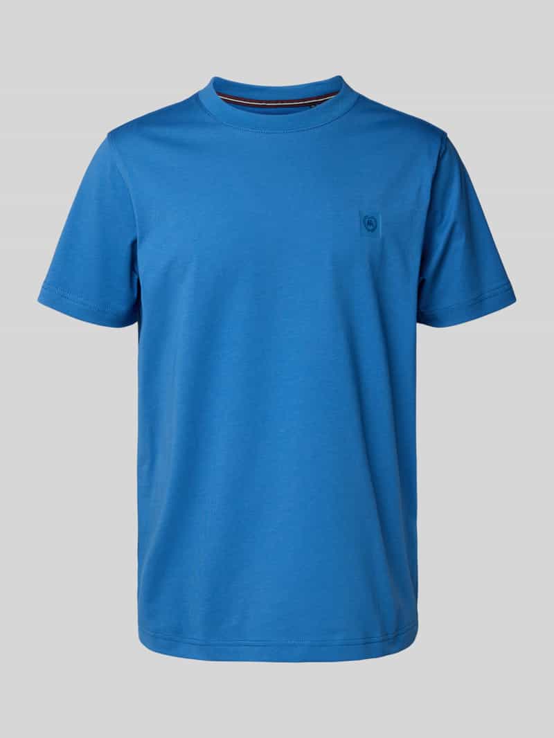 Lerros T-shirt met labeldetail