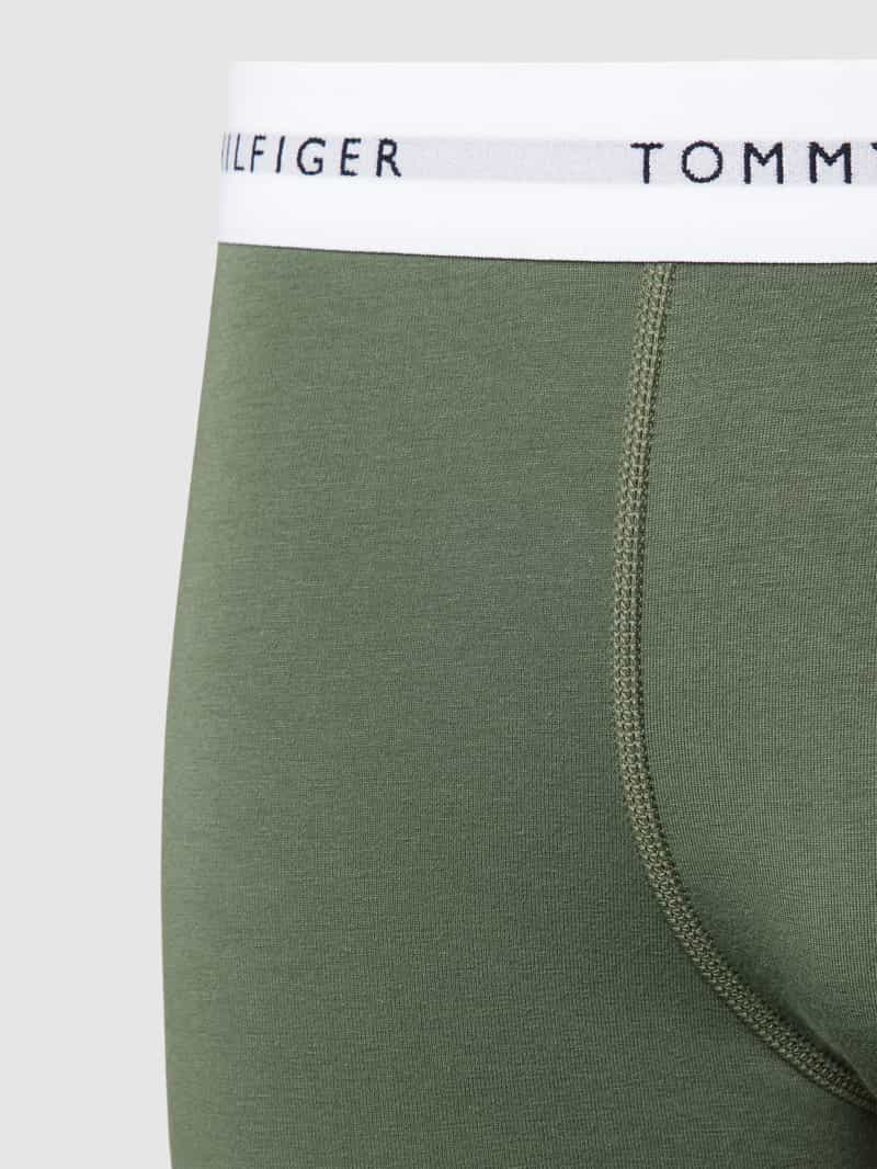 Tommy Hilfiger Boxershort met elastische band met label in een set van 3 stuks