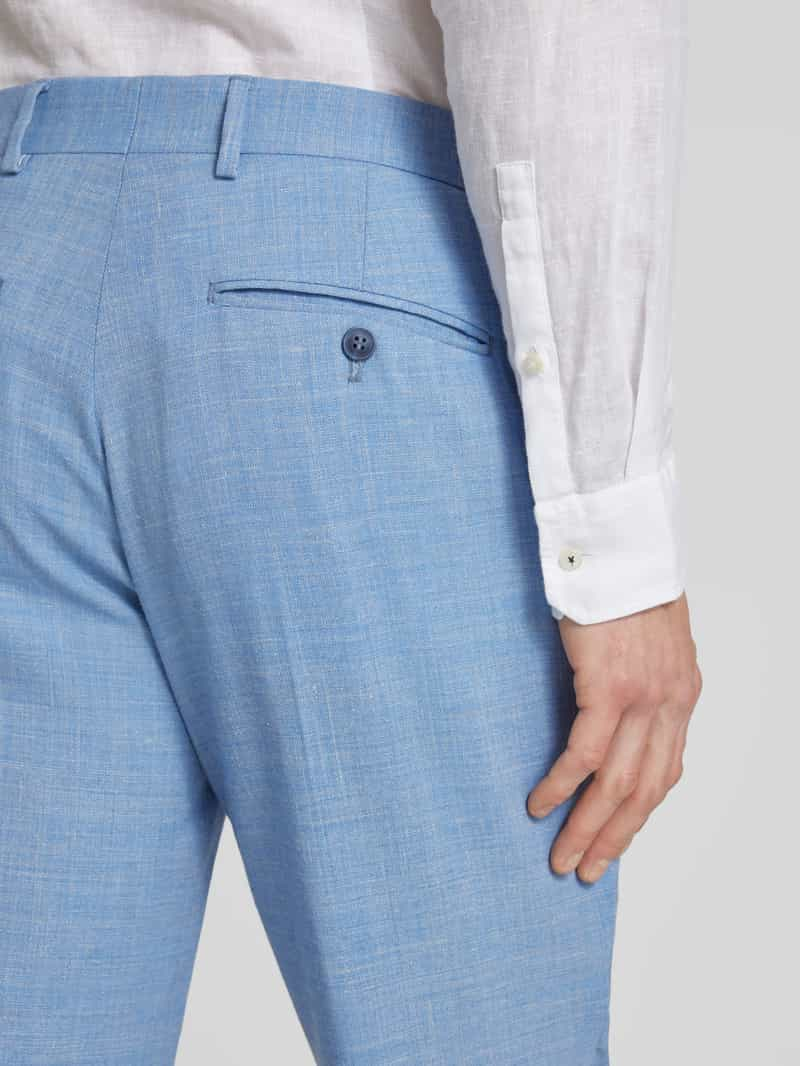 Selected Homme Slim fit pantalon met knoop- en ritssluiting model 'OASIS'