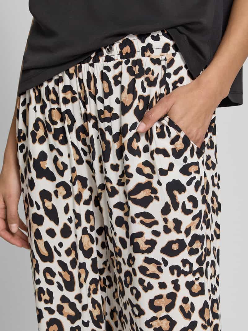 Betty Barclay Stoffen broek met elastische band