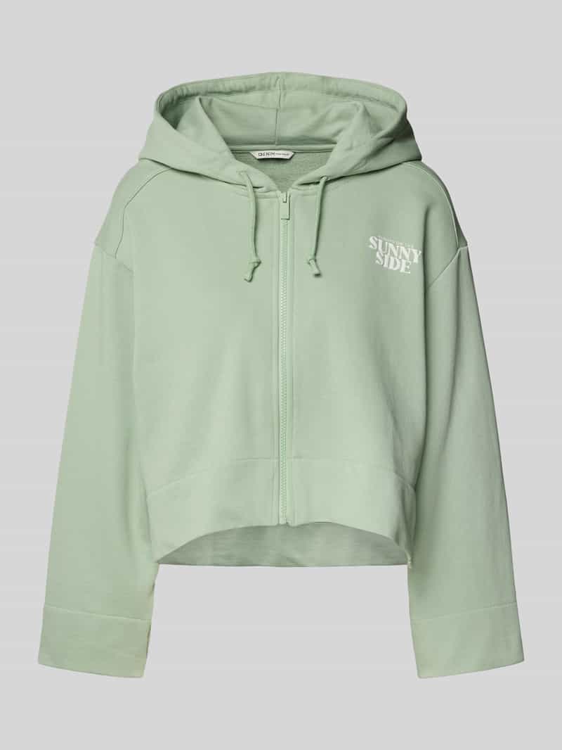 Tom Tailor Denim Oversized sweatjack van puur katoen