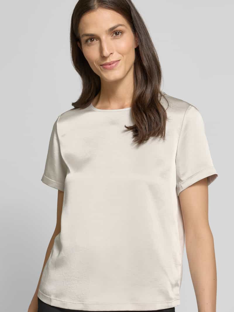 Weekend Max Mara Regular fit T-shirt van satijn en jersey model 'GILBERT'