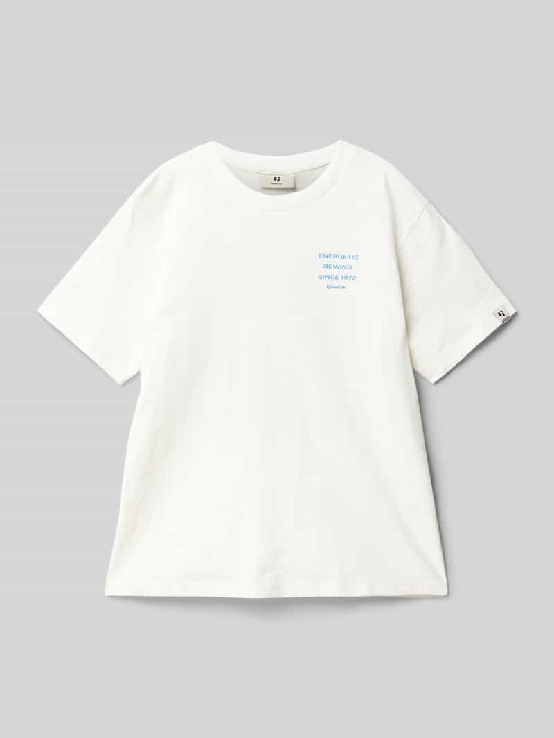 Garcia T-shirt met labelprint