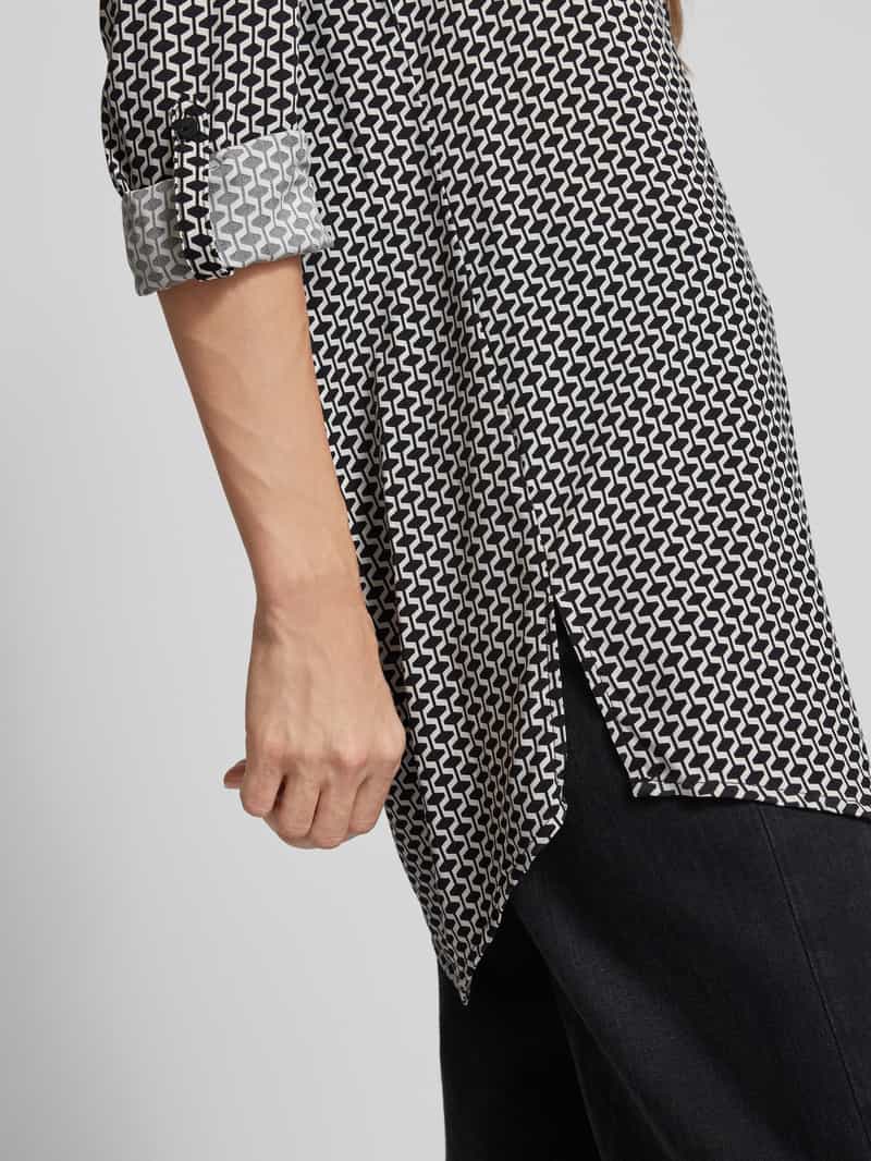Christian Berg Woman Blouse met fijn all-over motief