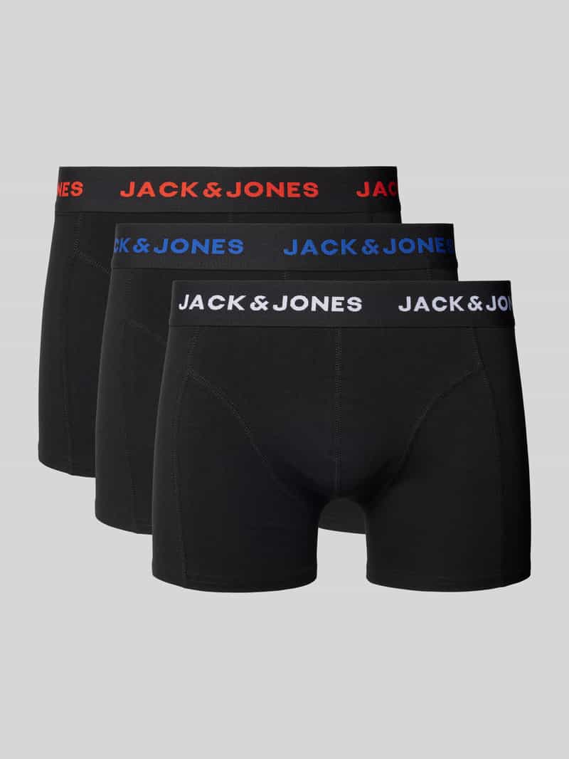 jack & jones Boxershort met deelnaden in een set van 3 stuks model 'BLACK FRIDAY'