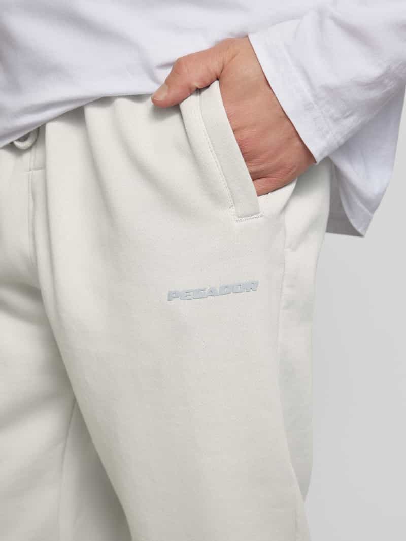 Pegador Baggy fit sweatpants met labeldetail