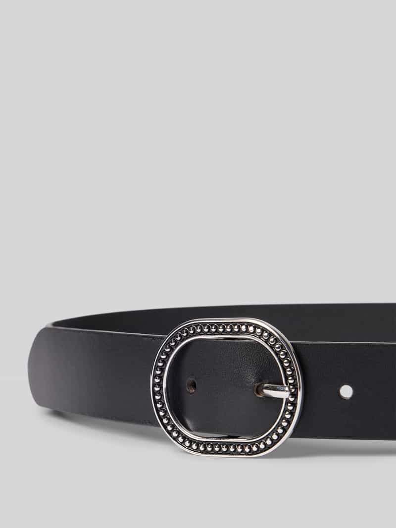 s.Oliver RED LABEL Riem van echt leer met decoratieve gesp