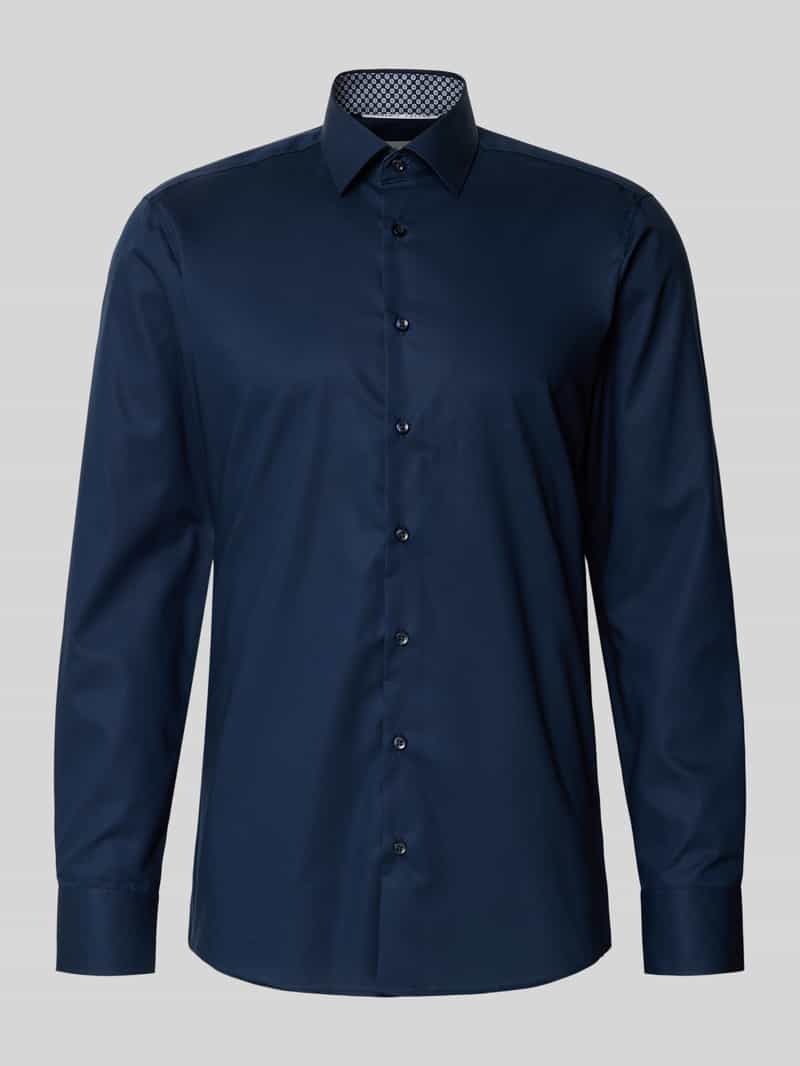 Eterna Regular fit vrijetijdsoverhemd met kentkraag model 'Kent'