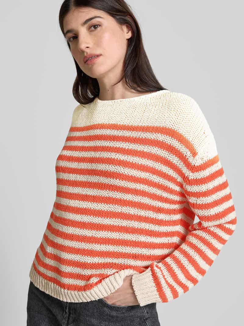 Marc O'Polo Comfort fit gebreide pullover van katoenmix