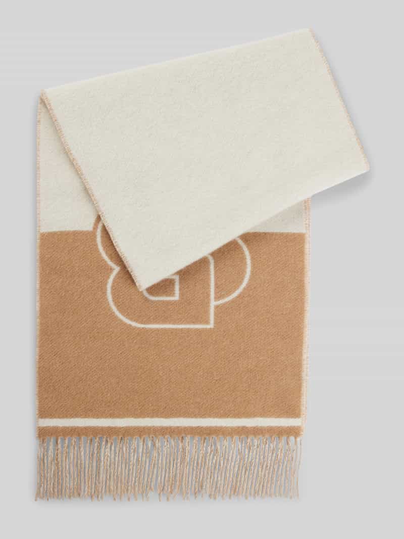 Boss Sjaal van wolmix model 'VIANNA'