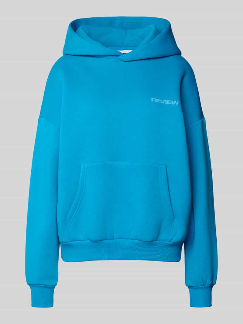 Review Hoodie met logoprint