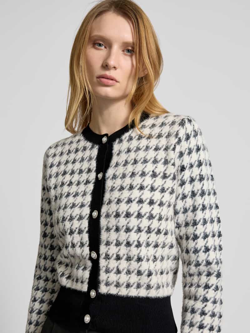 Guess Gebreid jack met knoopsluiting model 'VIOLET'