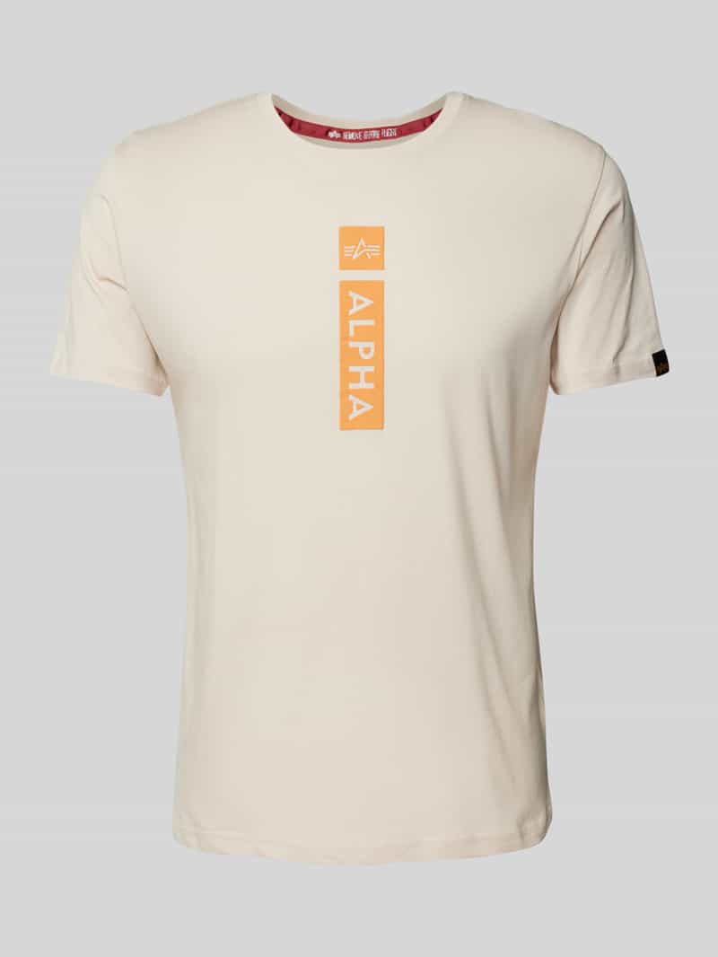 alpha industries T-shirt van zuiver katoen