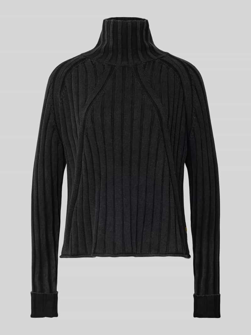 G-Star Raw Gebreide pullover met opstaande kraag