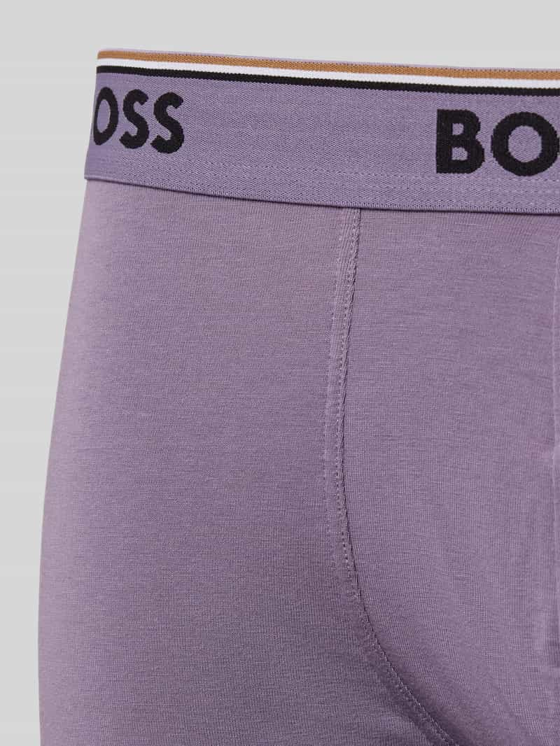 Boss Boxershort met elastische band met logo in een set van 3 stuks