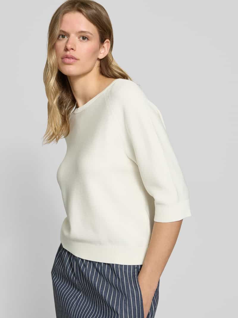 Marc O'Polo DENIM Gebreide pullover met 3 4-mouwen