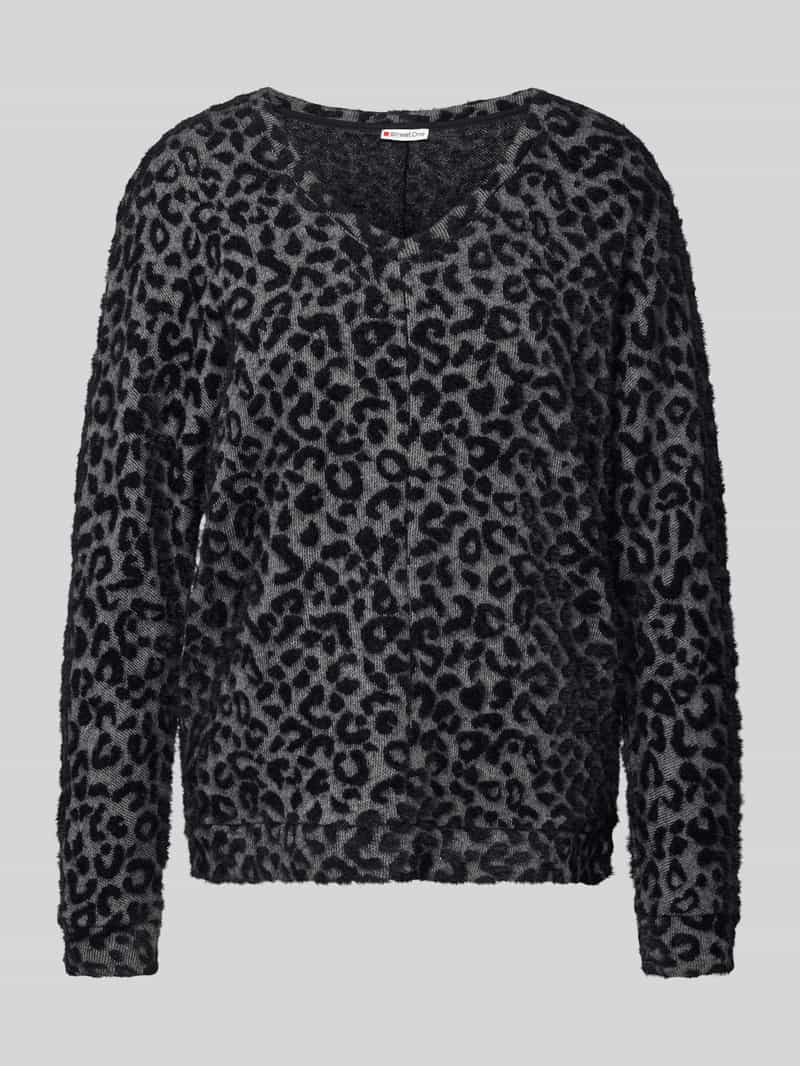 Street One Sweatshirt met ribboorden