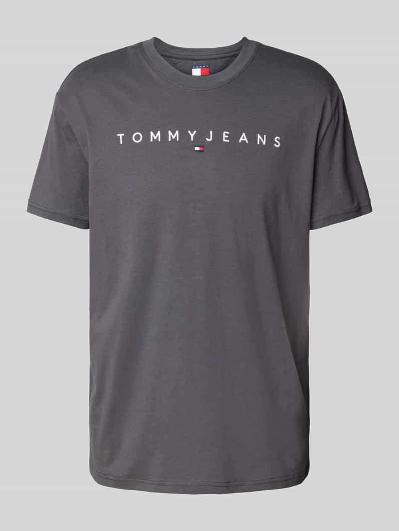 Tommy Jeans T-shirt met labelprint