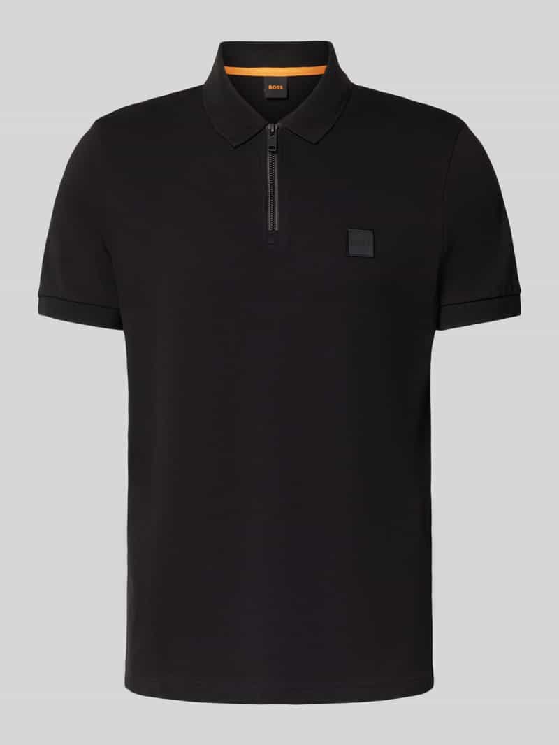 Boss Orange Poloshirt met labelpatch