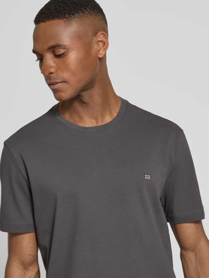 Christian Berg Men T-shirt met labelstitching