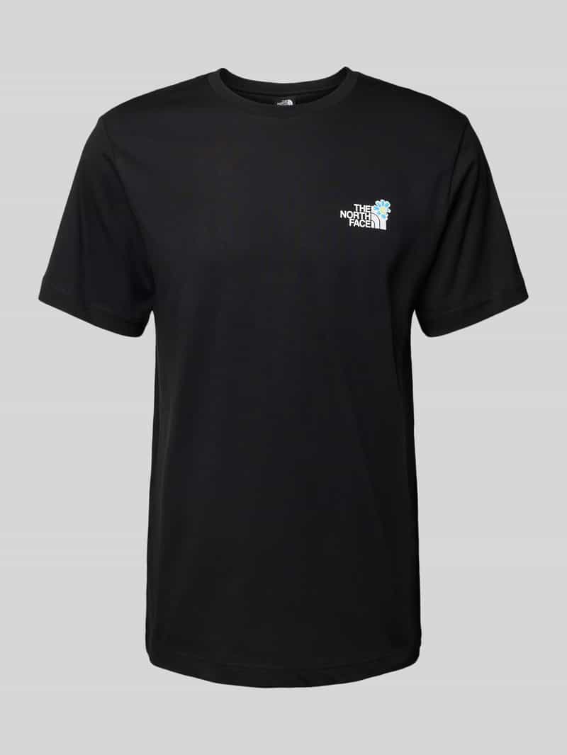 The North Face T-shirt met labelprint