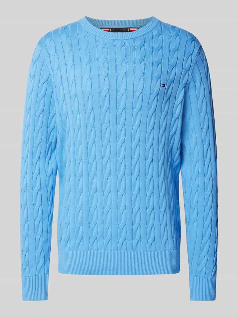 Tommy Hilfiger Gebreide pullover met kabelpatroon